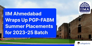 IIM Ahmedabad Wraps Up PGP-FABM Summer Placements for 2023-25 Batch; Check Details Here
